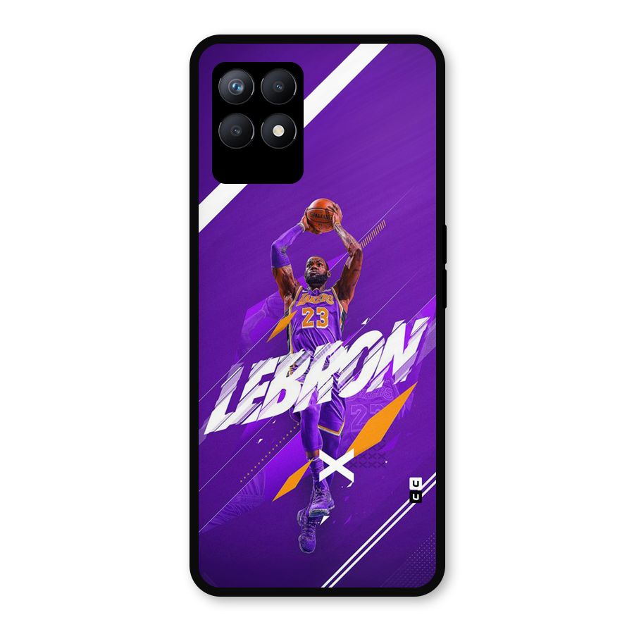 Basketball Star Metal Back Case for Realme Narzo 50