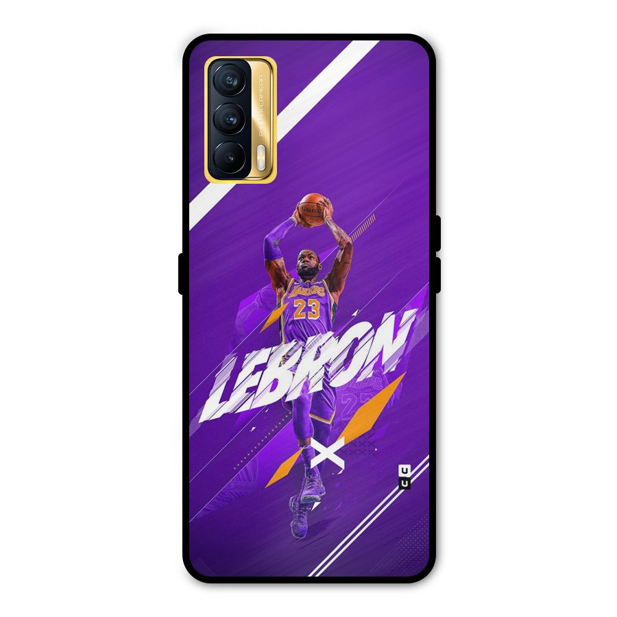 Basketball Star Metal Back Case for Realme X7