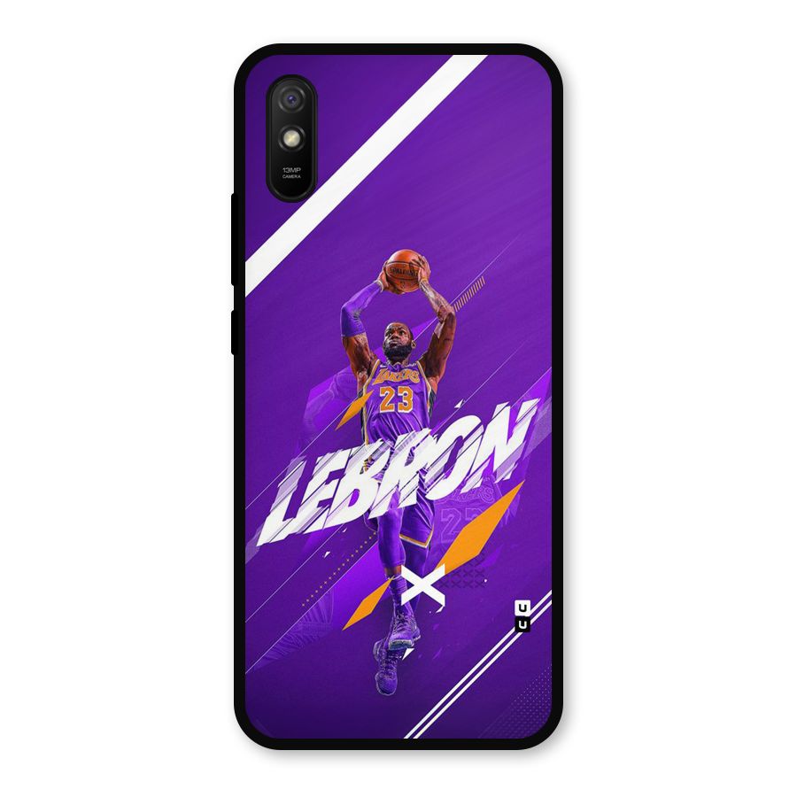 Basketball Star Metal Back Case for Redmi 9a
