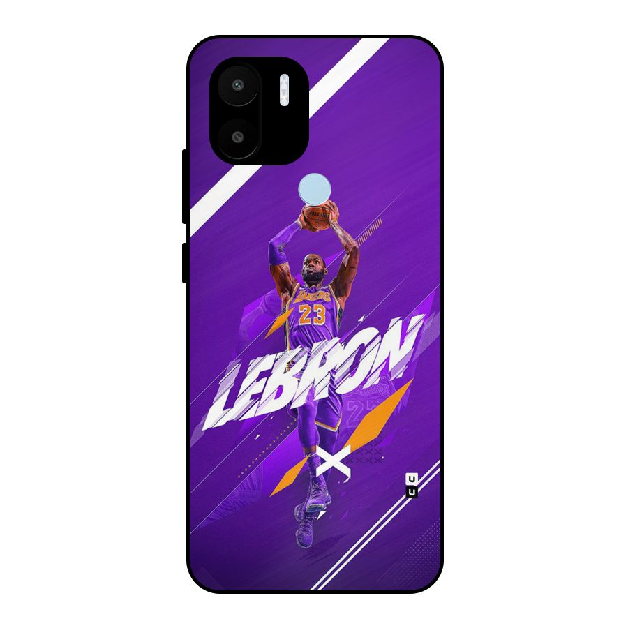 Basketball Star Metal Back Case for Redmi A2 Plus