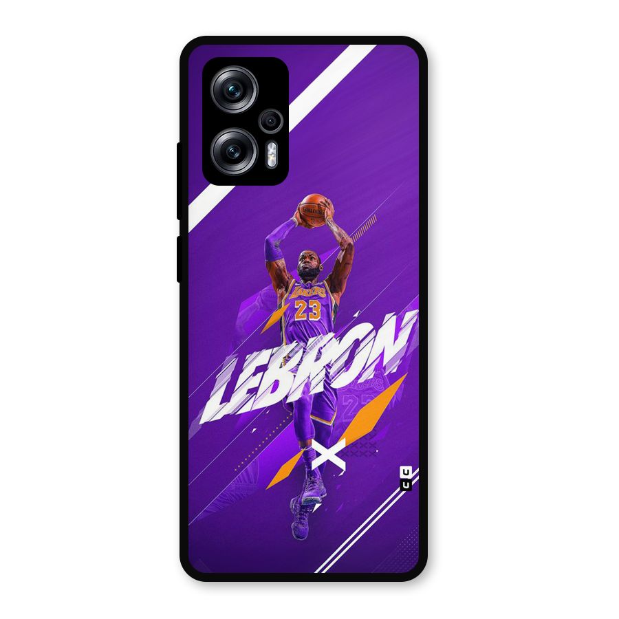 Basketball Star Metal Back Case for Redmi K50i