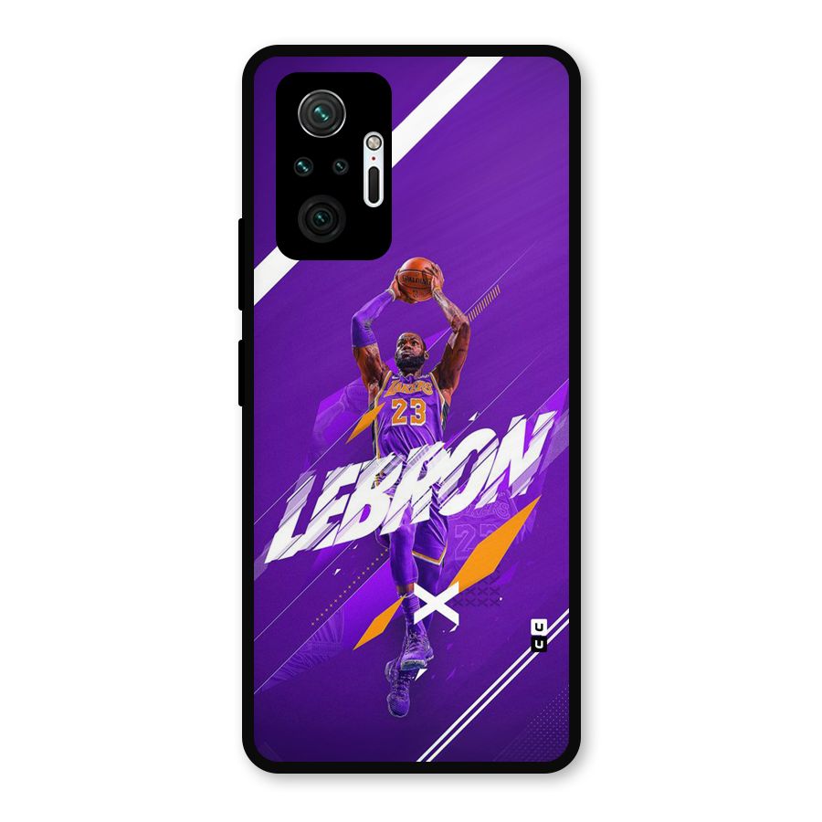 Basketball Star Metal Back Case for Redmi Note 10 Pro Max