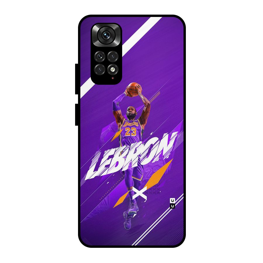 Basketball Star Metal Back Case for Redmi Note 11 Pro Plus 5G