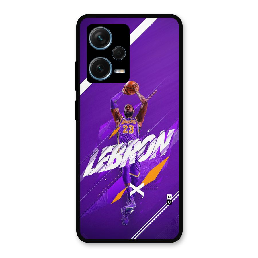 Basketball Star Metal Back Case for Redmi Note 12 Pro Plus 5G
