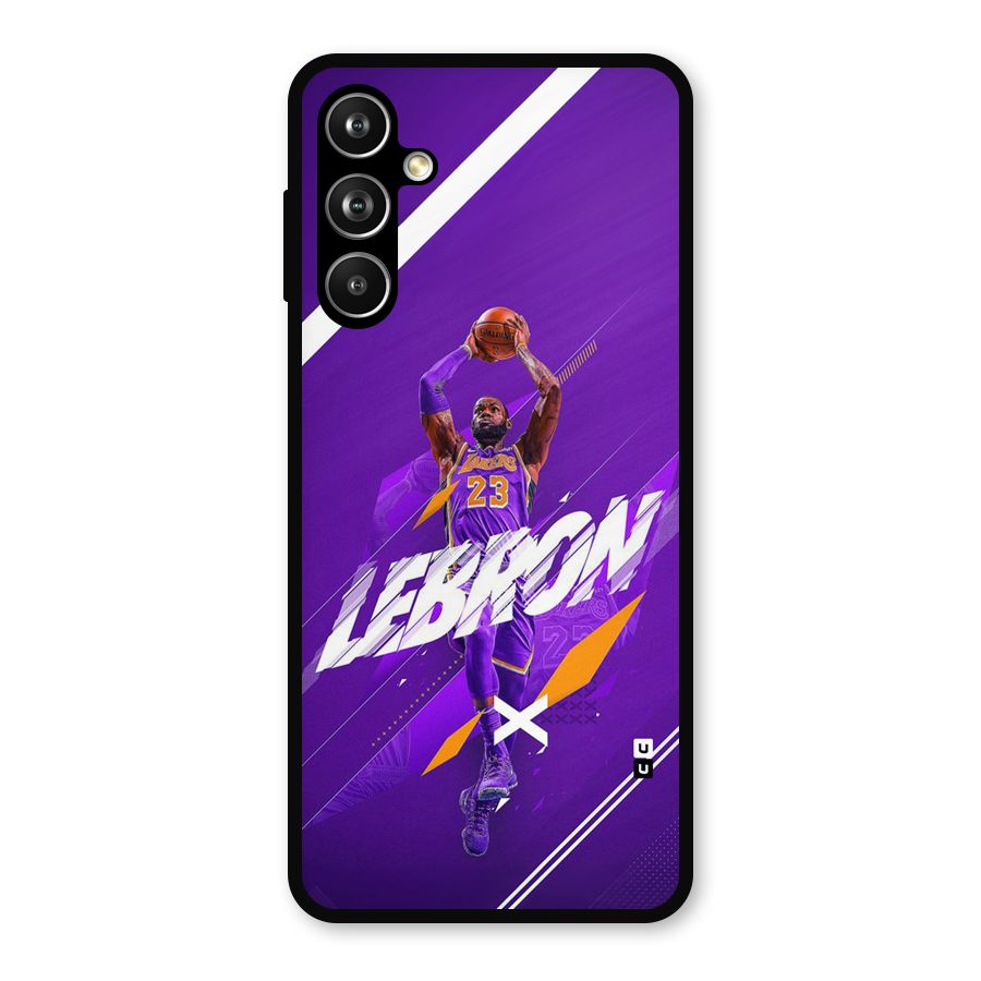 Basketball Star Metal Back Case for Samsung Galaxy M54