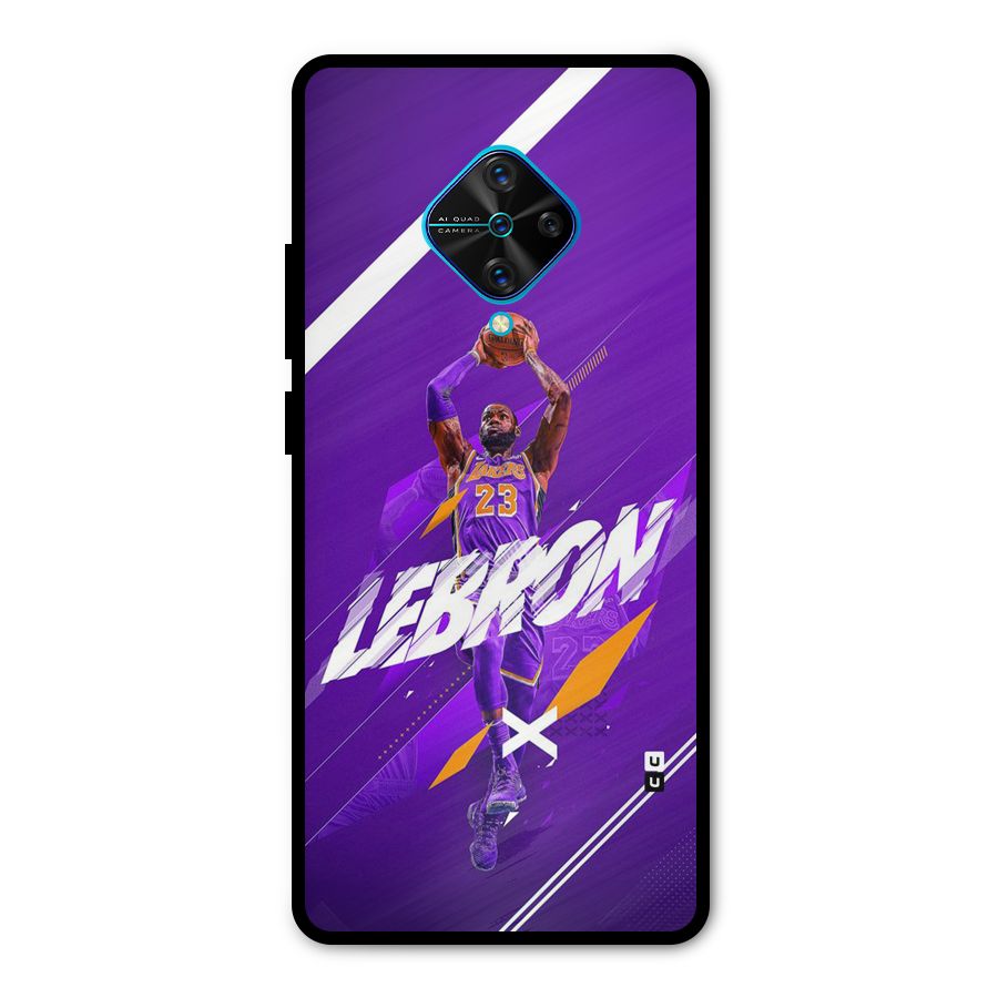 Basketball Star Metal Back Case for Vivo S1 Pro