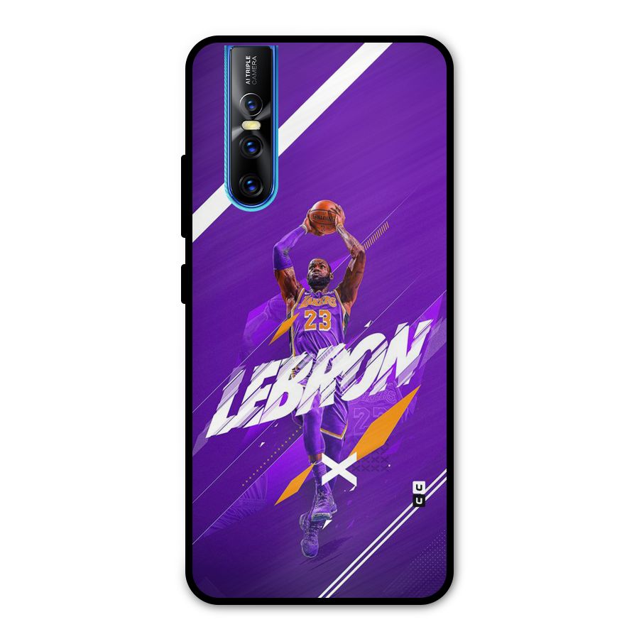 Basketball Star Metal Back Case for Vivo V15 Pro