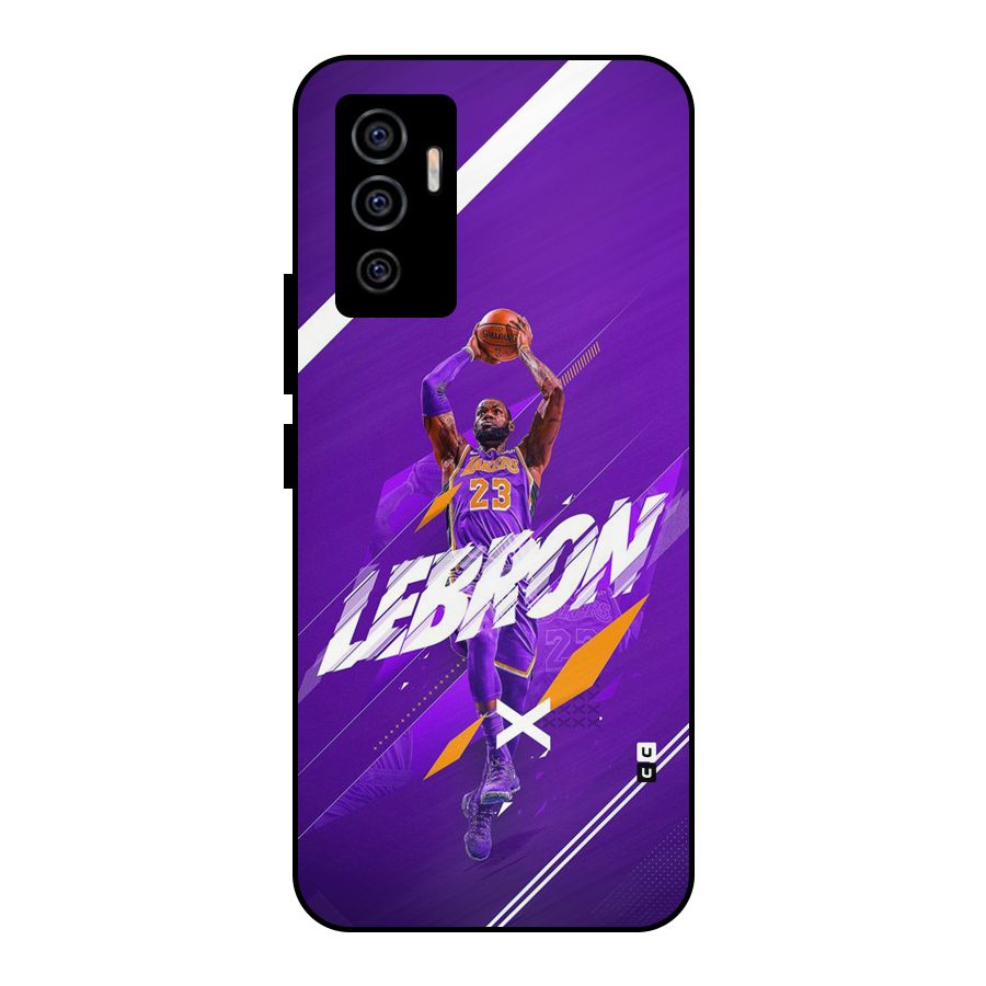 Basketball Star Metal Back Case for Vivo V23e