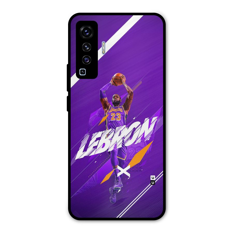 Basketball Star Metal Back Case for Vivo X50