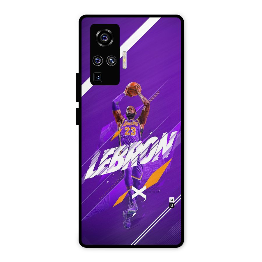 Basketball Star Metal Back Case for Vivo X50 Pro