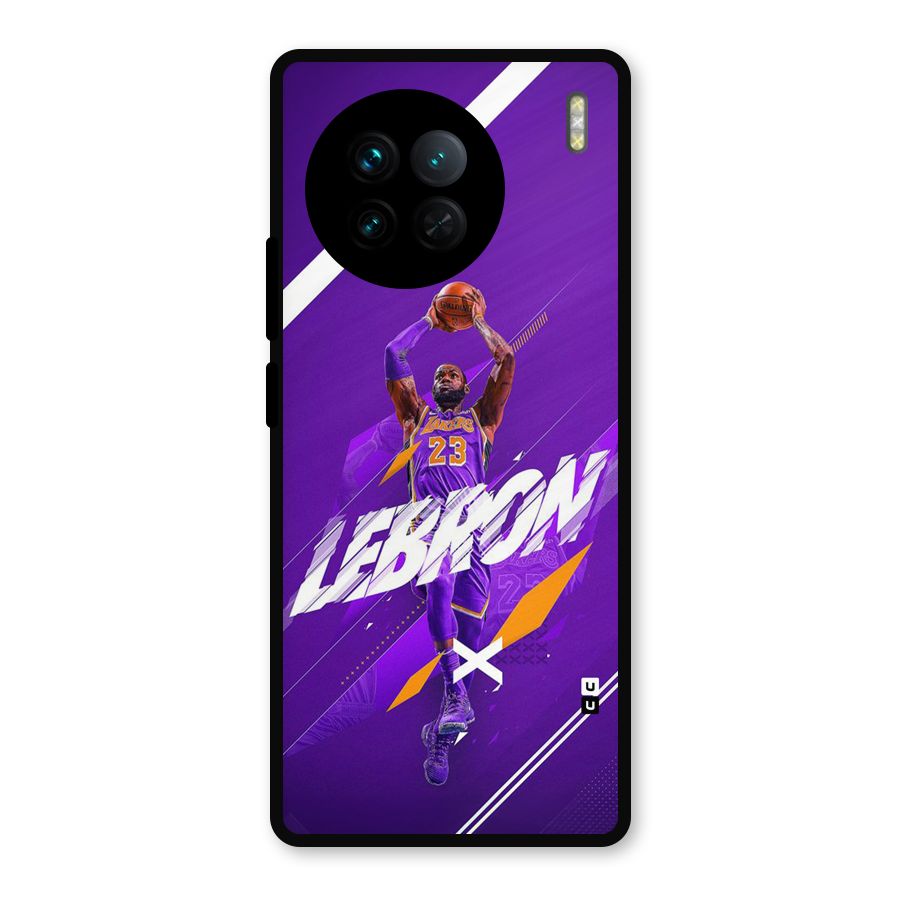 Basketball Star Metal Back Case for Vivo X90