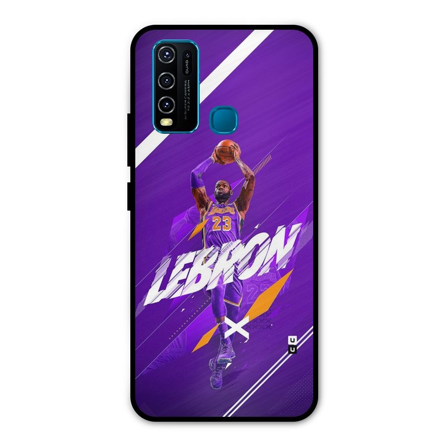 Basketball Star Metal Back Case for Vivo Y30