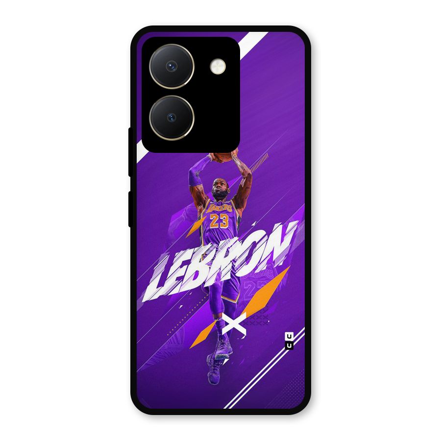 Basketball Star Metal Back Case for Vivo Y36