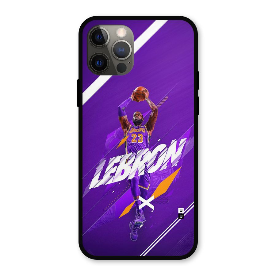 Basketball Star Metal Back Case for iPhone 12 Pro