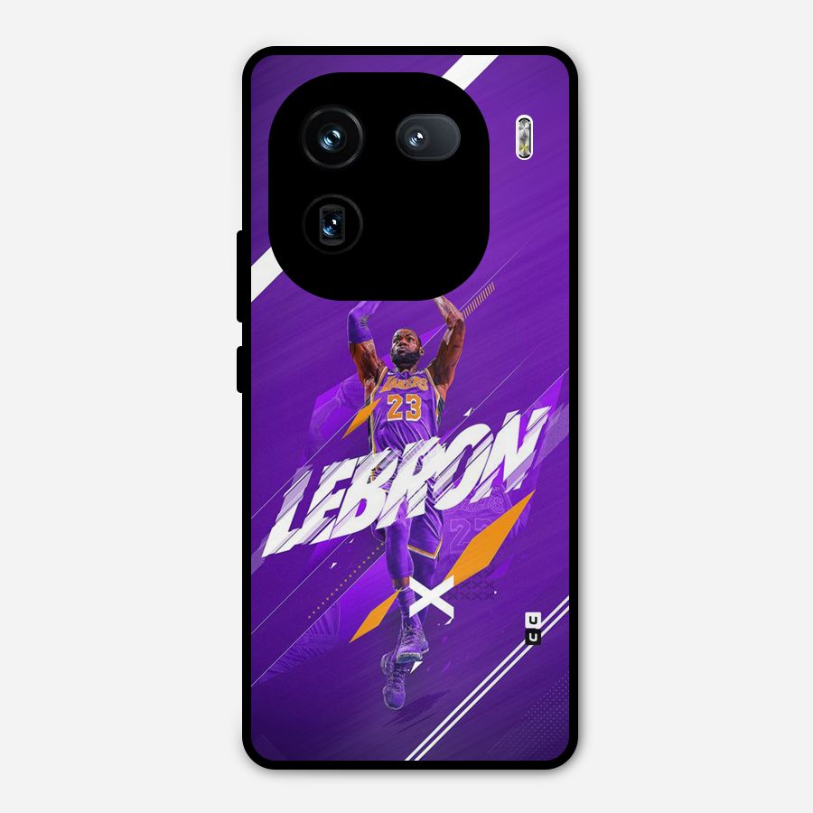 Basketball Star Metal Back Case for iQOO 12