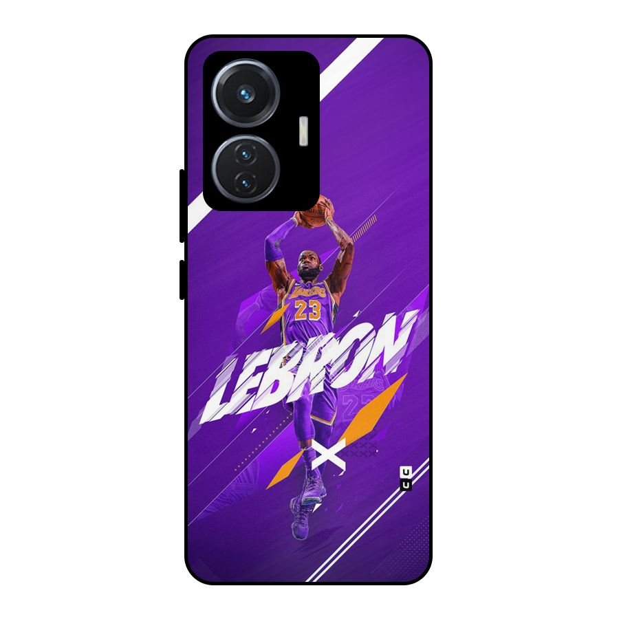 Basketball Star Metal Back Case for iQOO Z6 44W