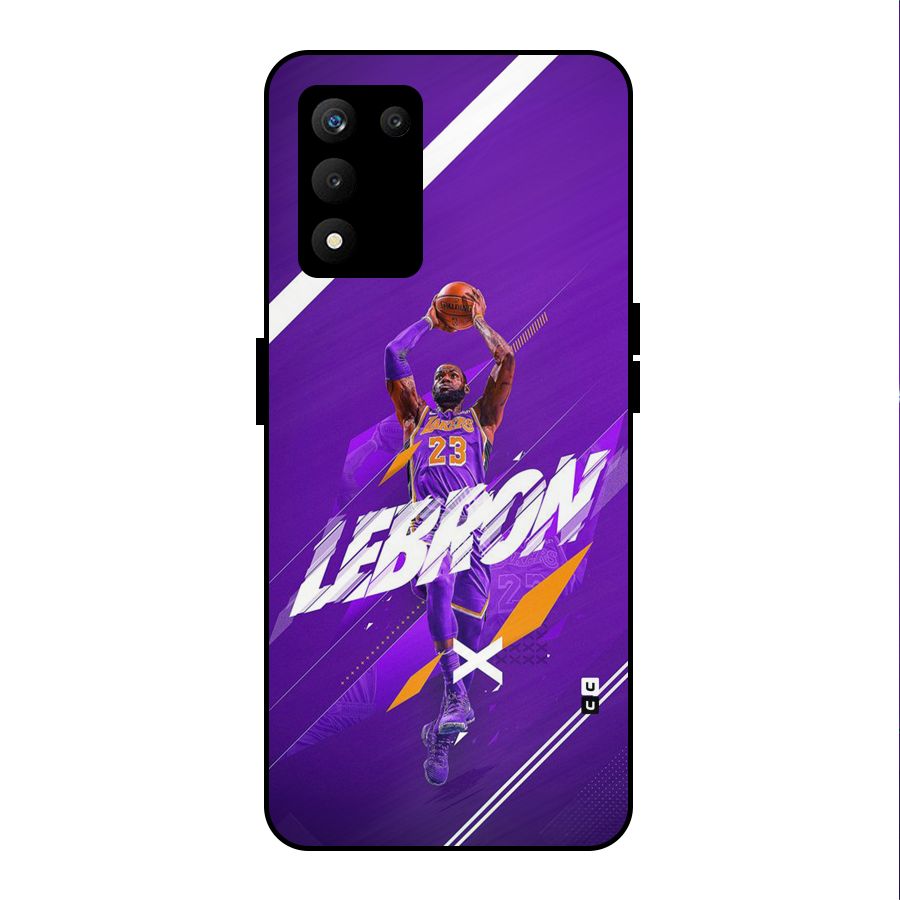Basketball Star Metal Back Case for realme 9 5G SE