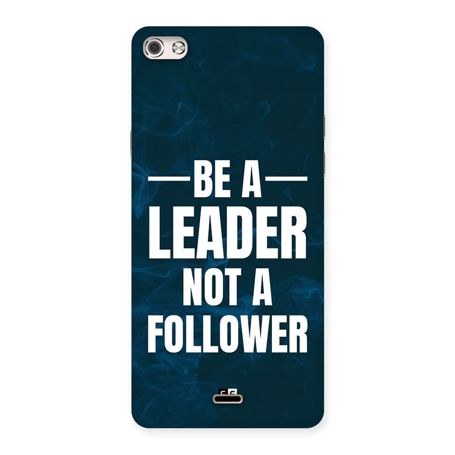 Be A Leader Back Case for Canvas Silver 5