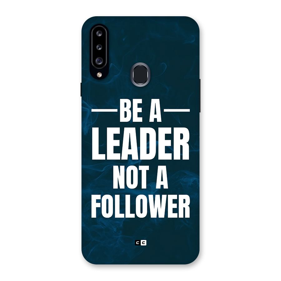 Be A Leader Back Case for Galaxy A20s