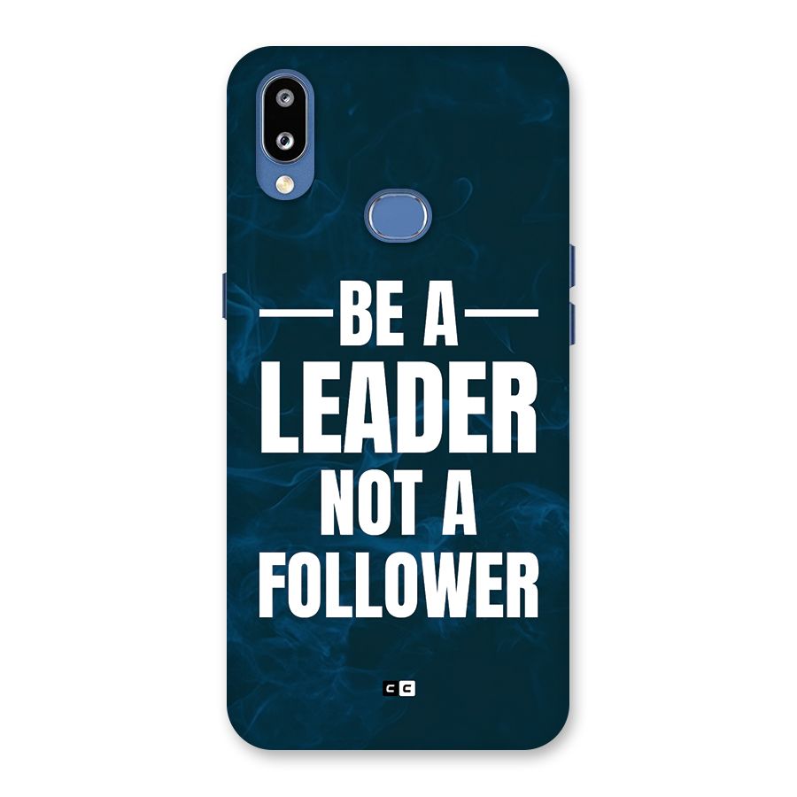 Be A Leader Back Case for Galaxy M01s
