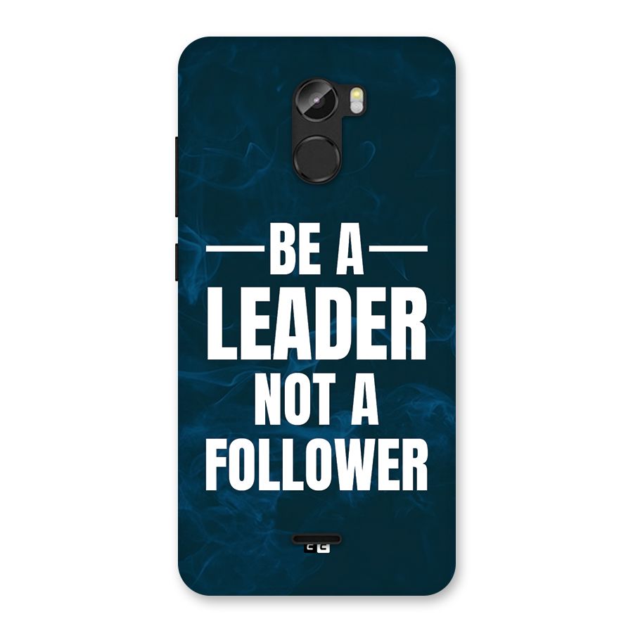 Be A Leader Back Case for Gionee X1