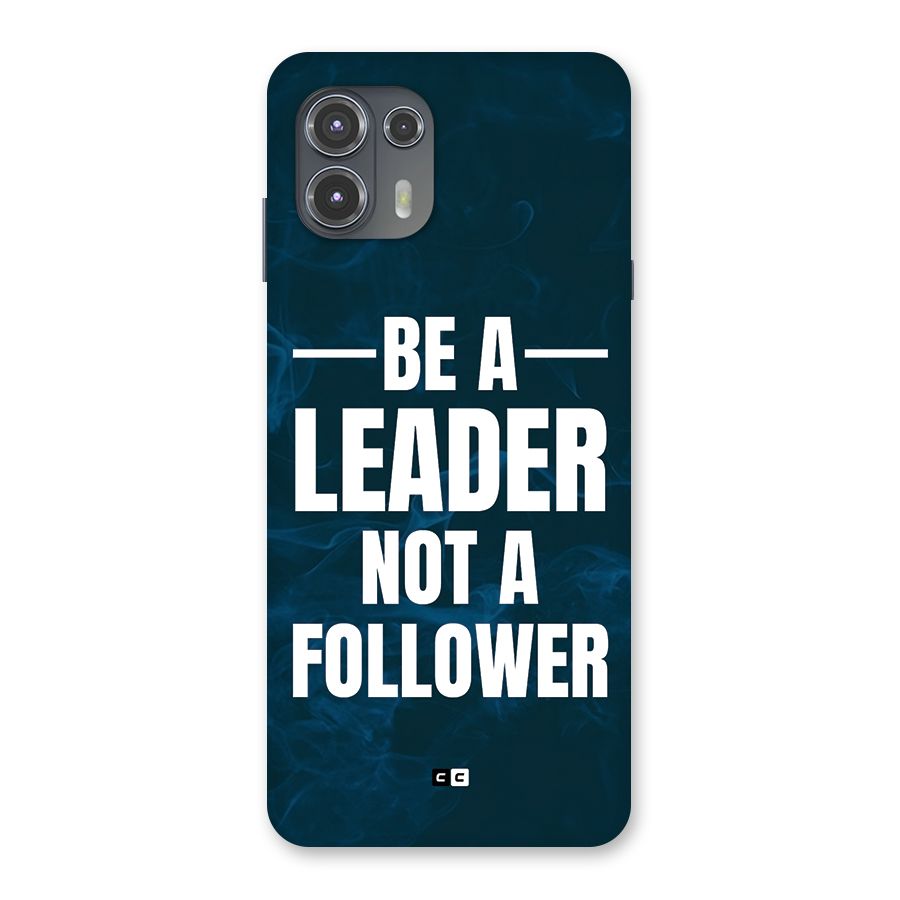 Be A Leader Back Case for Motorola Edge 20 Fusion