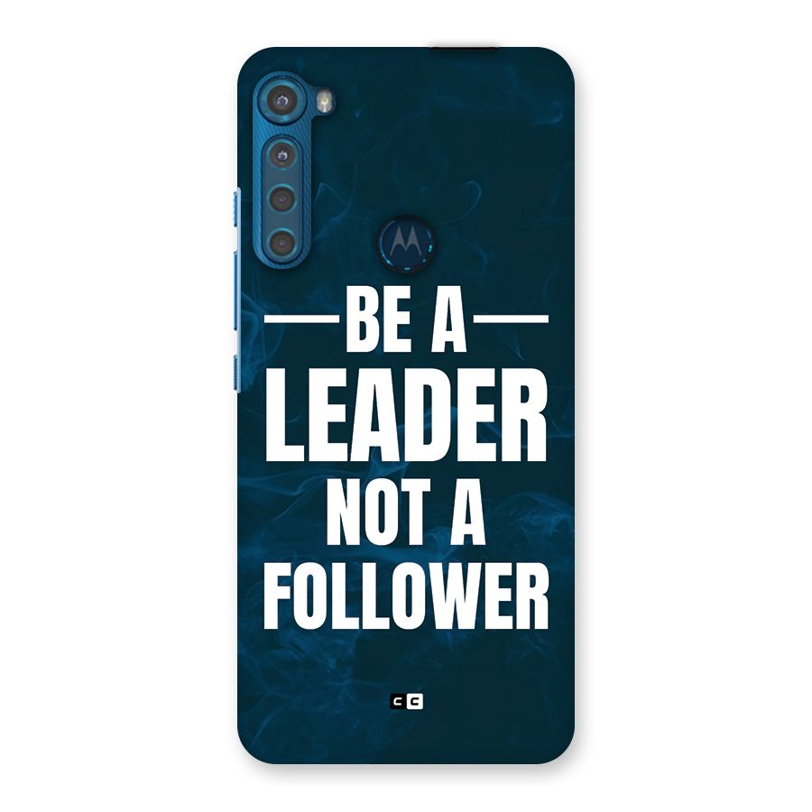 Be A Leader Back Case for Motorola One Fusion Plus