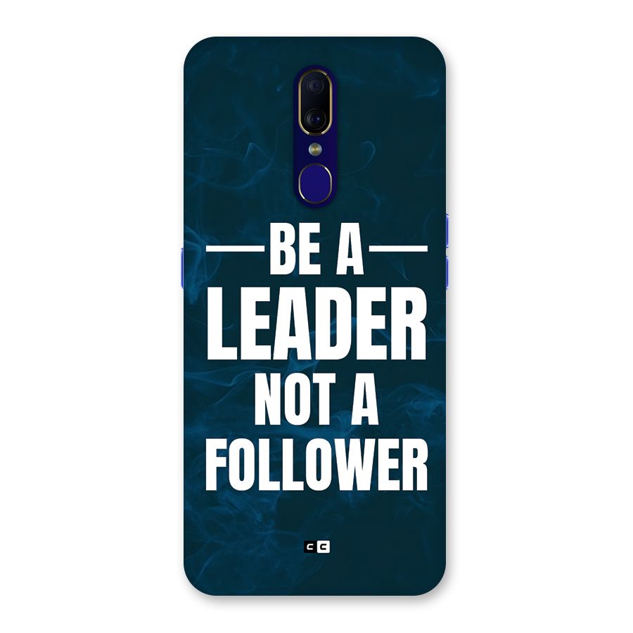 Be A Leader Back Case for Oppo A9
