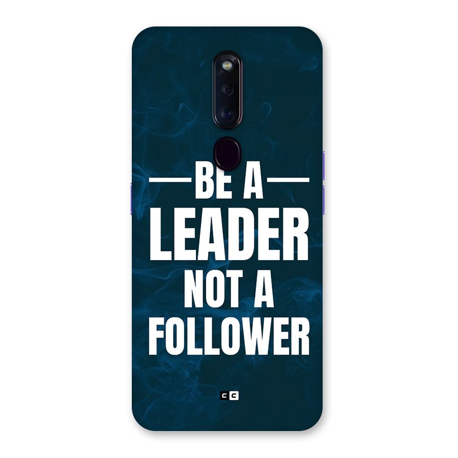 Be A Leader Back Case for Oppo F11 Pro
