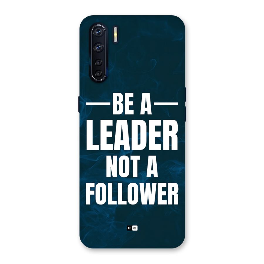 Be A Leader Back Case for Oppo F15