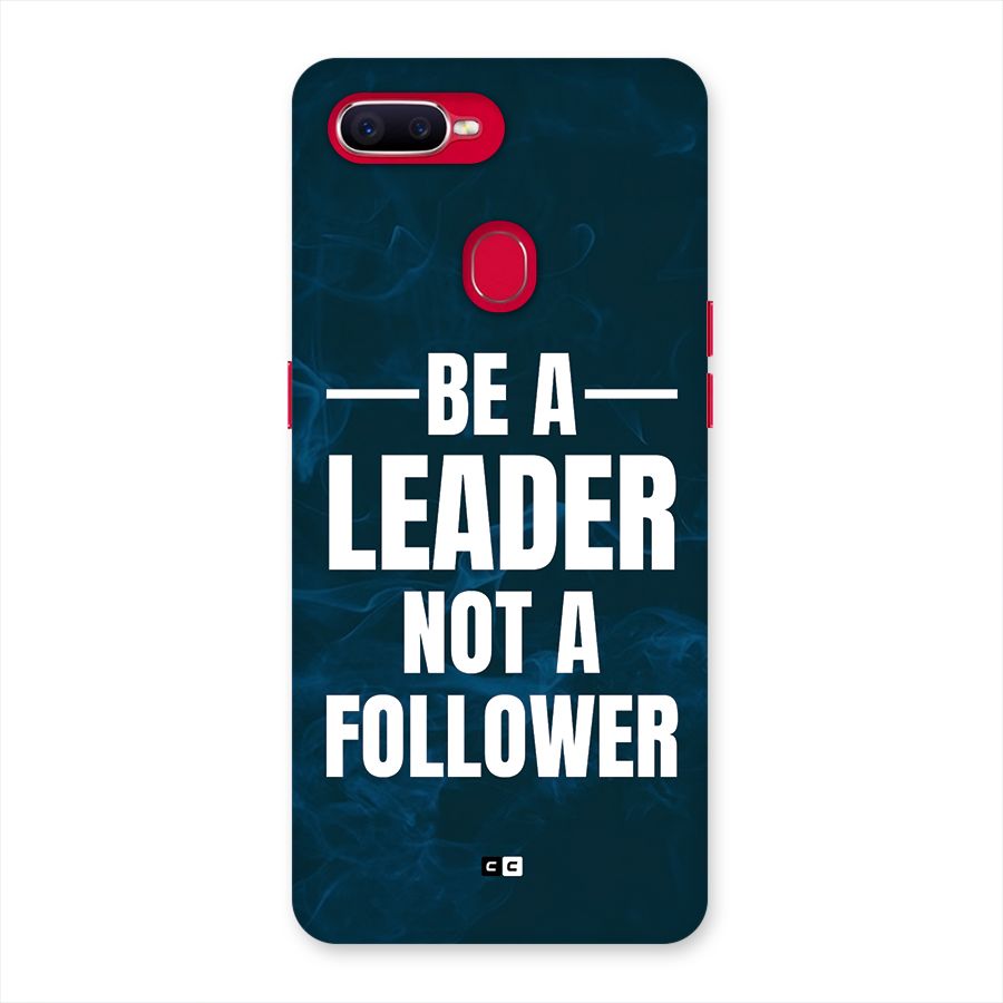 Be A Leader Back Case for Oppo F9 Pro