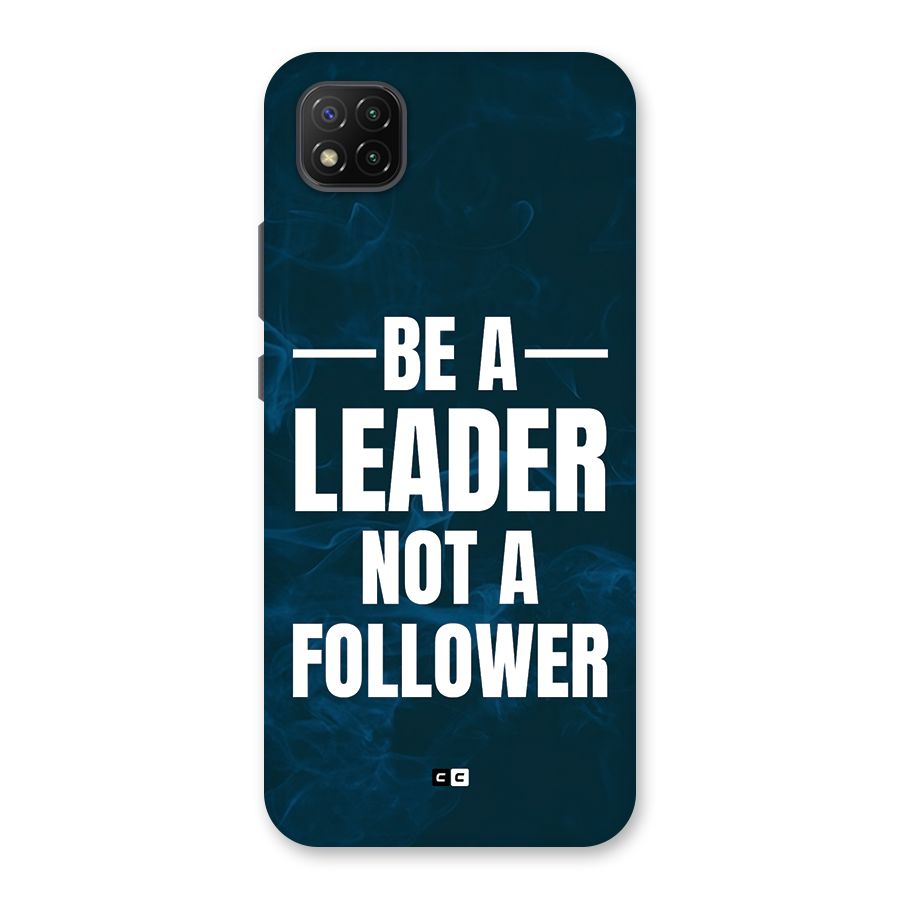 Be A Leader Back Case for Poco C3
