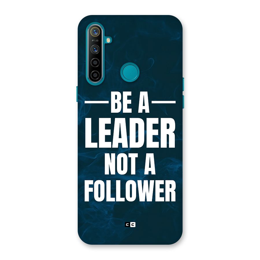 Be A Leader Back Case for Realme 5i