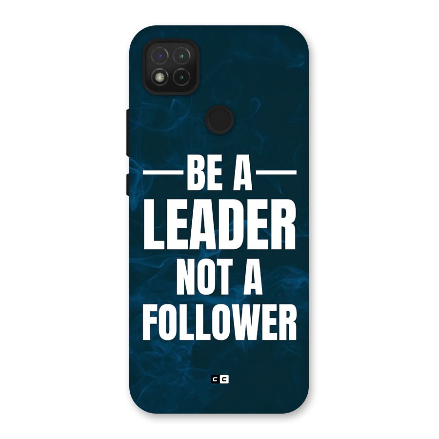 Be A Leader Back Case for Redmi 9 Activ