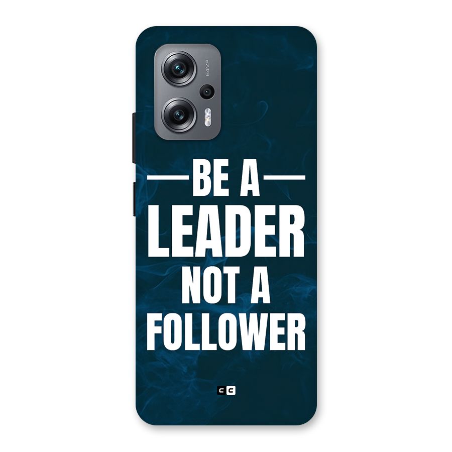 Be A Leader Back Case for Redmi K50i
