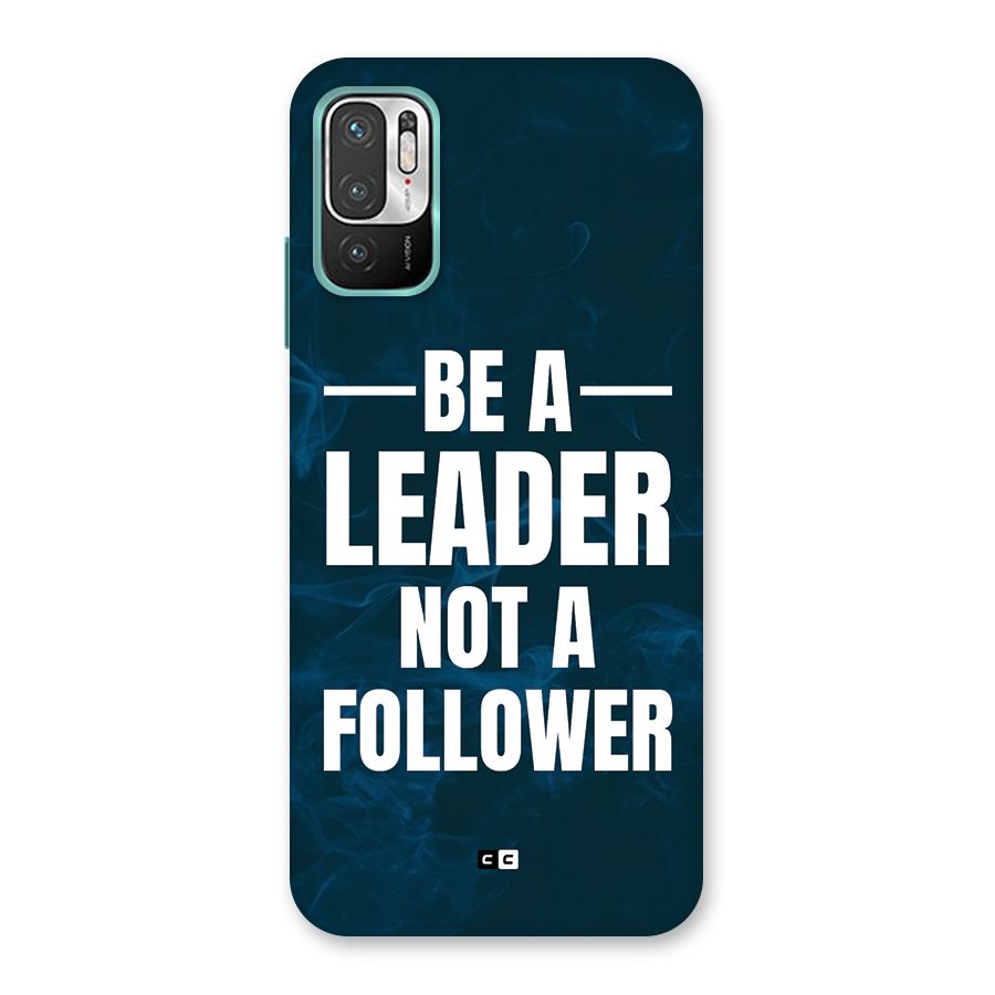 Be A Leader Back Case for Redmi Note 10T 5G