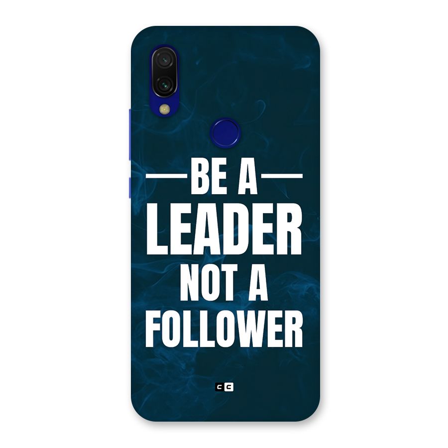 Be A Leader Back Case for Redmi Y3