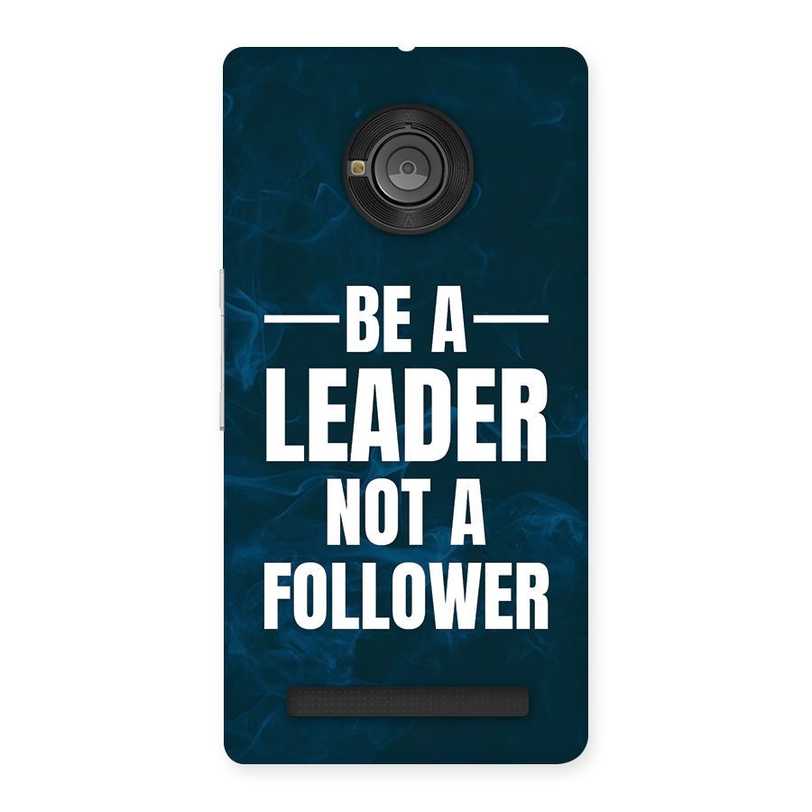 Be A Leader Back Case for Yuphoria