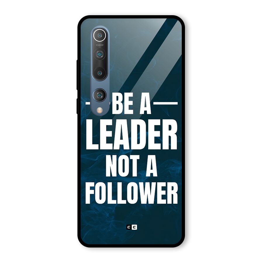Be A Leader Glass Back Case for Mi 10