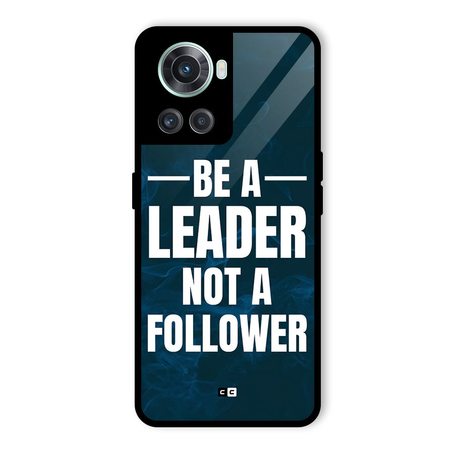 Be A Leader Glass Back Case for OnePlus 10R