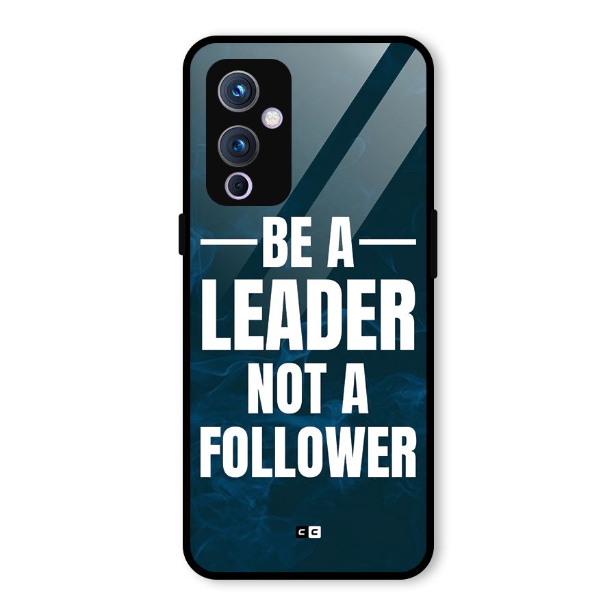 Be A Leader Glass Back Case for OnePlus 9