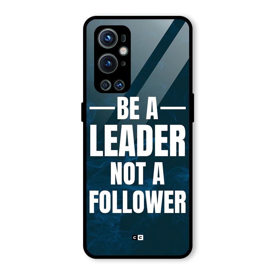 Be A Leader Glass Back Case for OnePlus 9 Pro