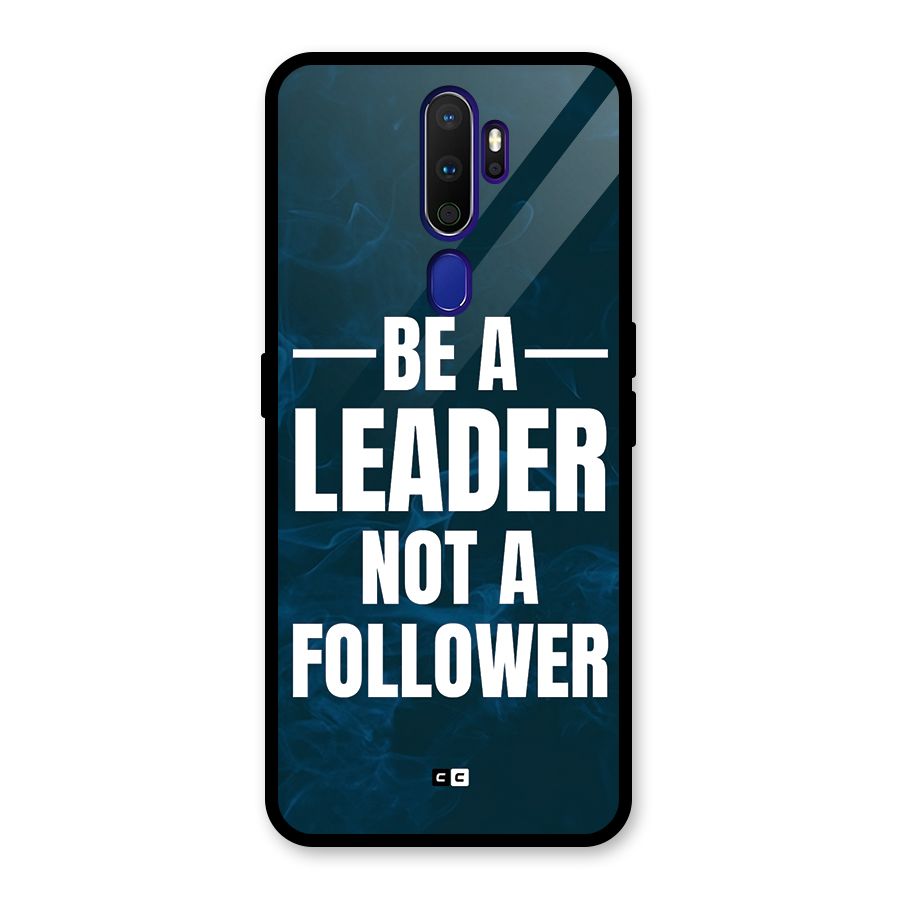 Be A Leader Glass Back Case for Oppo A9 (2020)