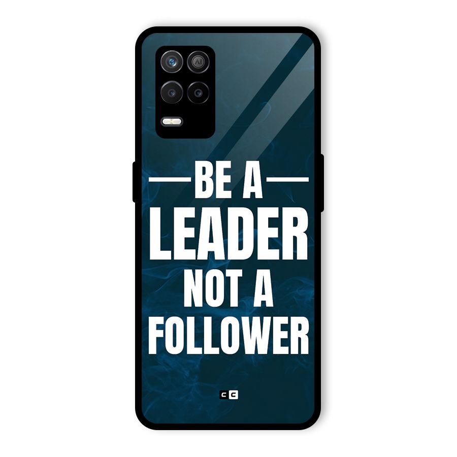 Be A Leader Glass Back Case for Realme 8 5G