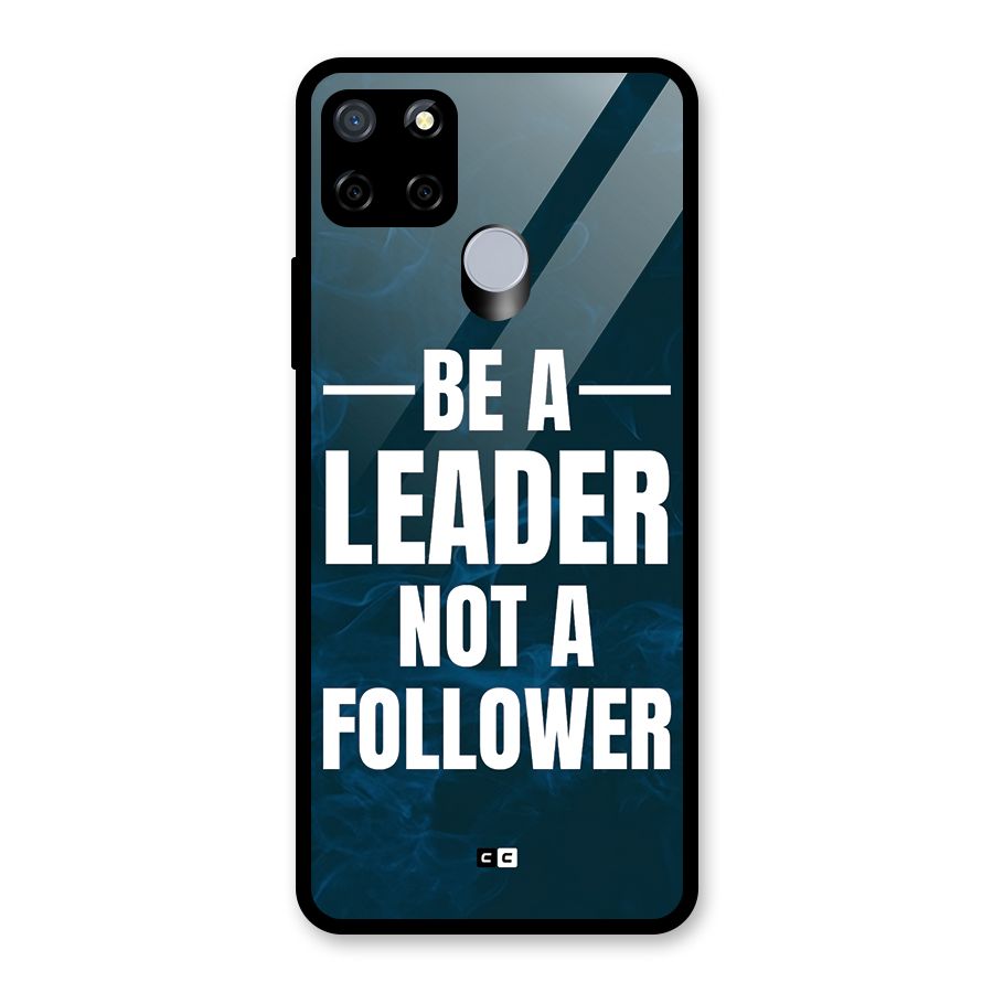 Be A Leader Glass Back Case for Realme Narzo 30A