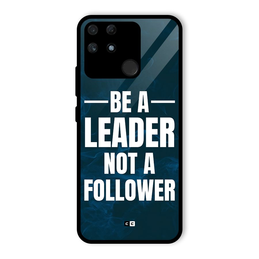 Be A Leader Glass Back Case for Realme Narzo 50A