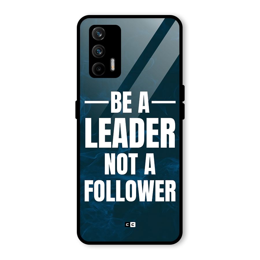 Be A Leader Glass Back Case for Realme X7 Max