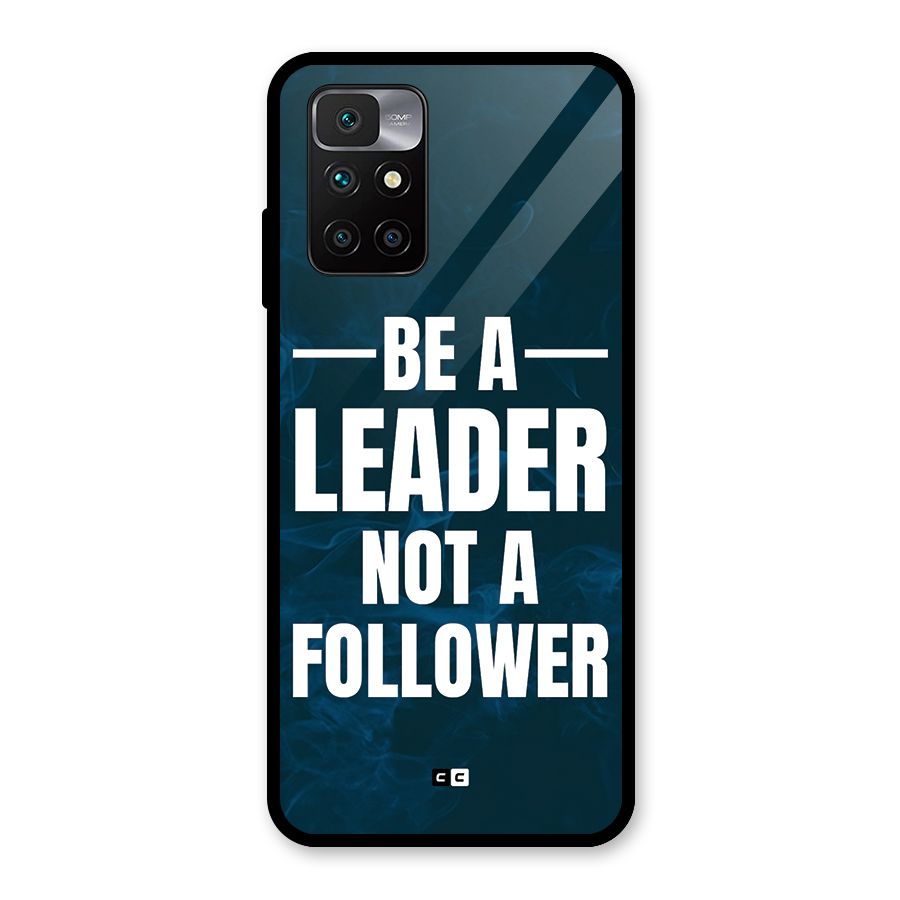 Be A Leader Glass Back Case for Redmi 10 Prime