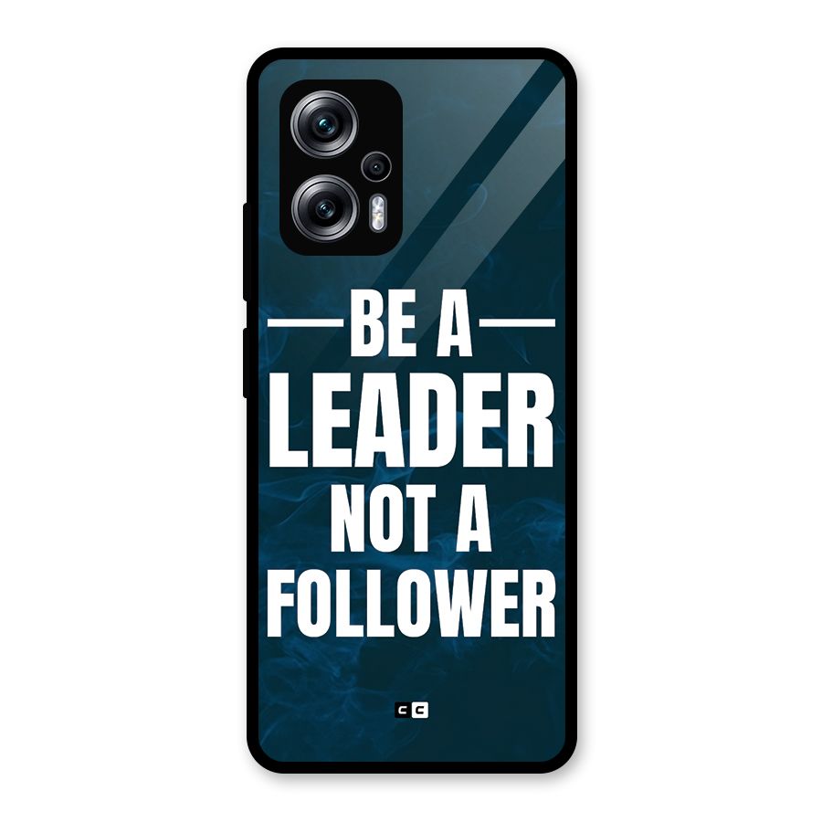 Be A Leader Glass Back Case for Redmi K50i