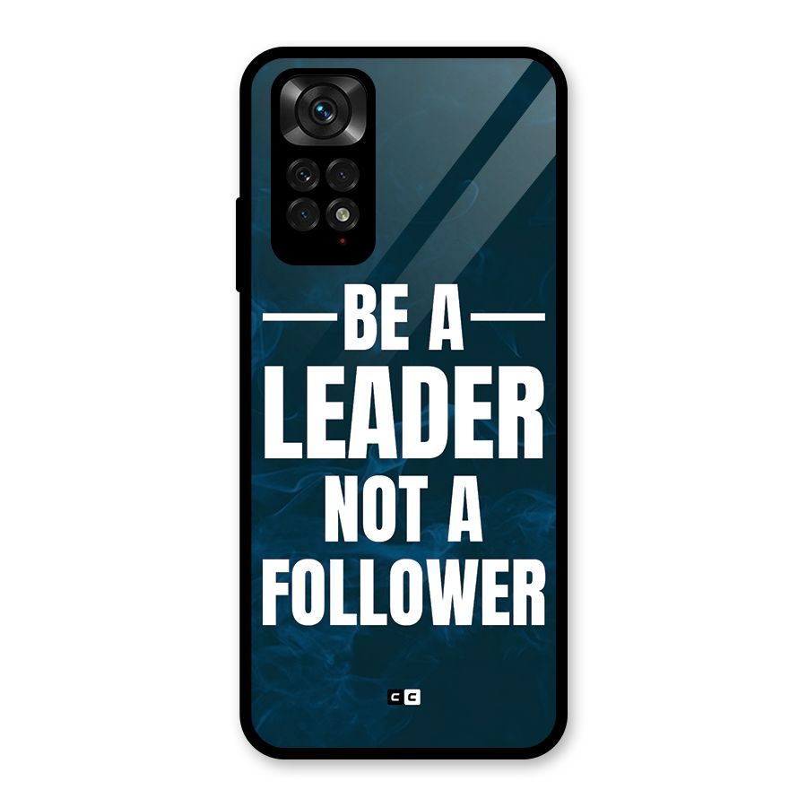 Be A Leader Glass Back Case for Redmi Note 11